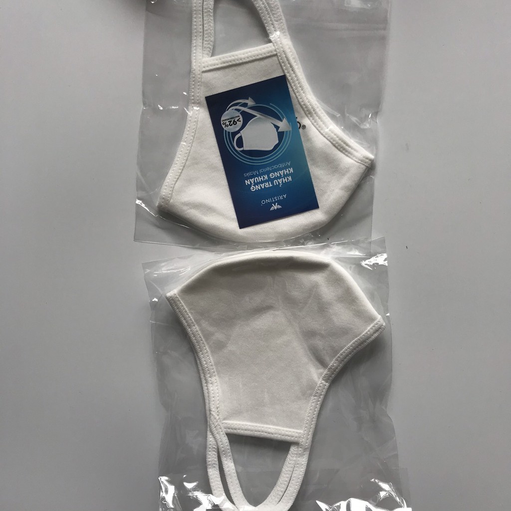 ⚡GIẤY CHỨNG NHẬN CHẤT LƯỢNG⚡Khẩu trang vải⚡ARISTINO⚡ 100% COTTON,  KHÁNG KHẨU,ngăn chặn bụi bẩn và không khí ô nhiễm | BigBuy360 - bigbuy360.vn