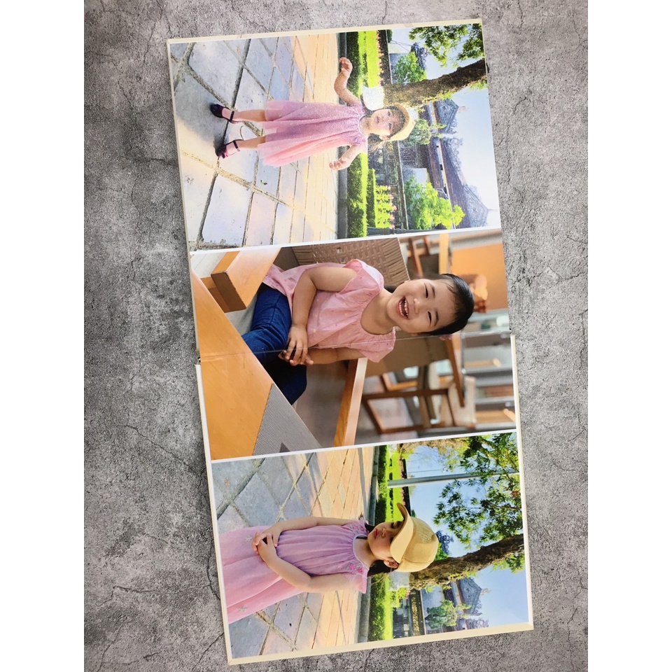 In sách ảnh theo yêu cầu bìa cứng 30 trang 20 x 20cm - In mở phẳng 4K siêu nét trên app NIZI