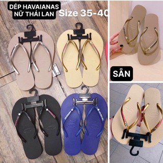 [CHỈ BÁN HÀNG THÁI] DÉP HAVAIANAS NỮ THÁI LAN SIÊU BỀN  [SẴN MÀU NUDE][FREESHIP][HÀNG CHUẨN][SIZE 35-40]