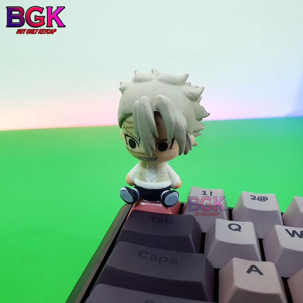 Keycap lẻ hình Nhân Vật Demon Slayer các trụ cột Hashira dùng để trang trí bàn phím cơ ( keycap artisan )