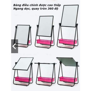 [Freeship] Bảng vẽ 2 mặt xoay 360 cho bé
