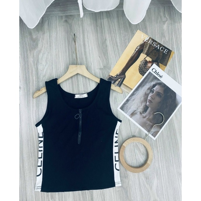 ÁO BA LỖ KHOÁ CHỮ CL EO MS80197