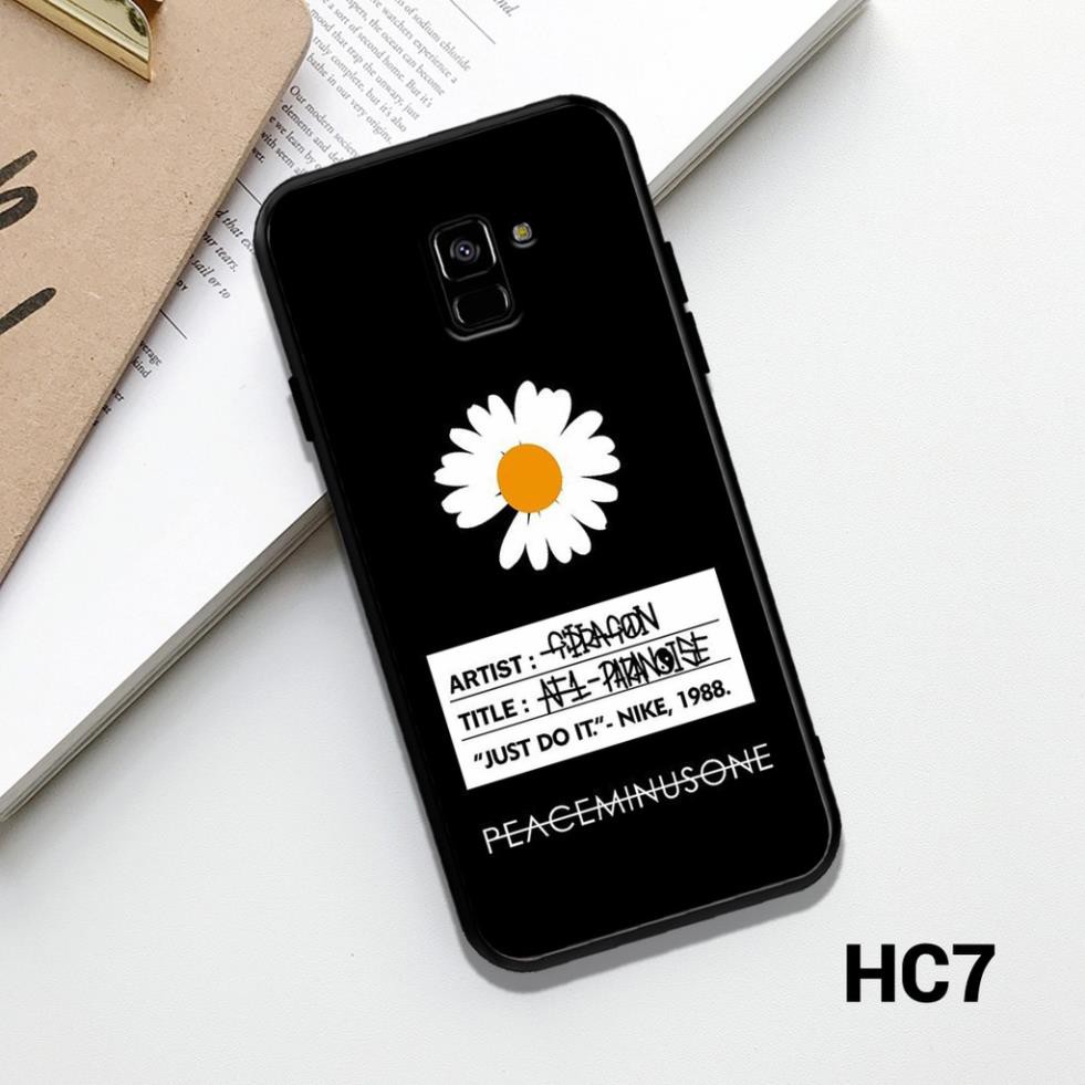 Ốp lưng SAMSUNG A6 2018/ A6 PLUS - A8 2018/ A8 PLUS in hình hoa cúc peaceminusonee G-Dragon x Just Do It