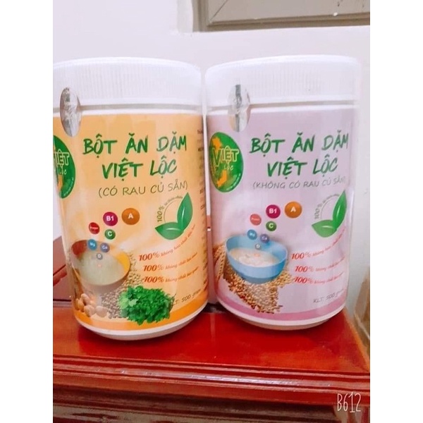 mua 2 hộp tặng bát ăn dặm .Bột ăn dặm cho bé Việt lộc - bột cho trẻ ăn dặm dinh dưỡng, an toàn, chống táo bón