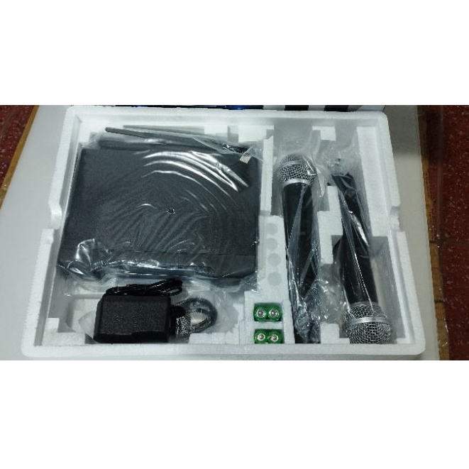 MICRO KHÔNG DÂY SONYS SY-229 có 2 Míc HÁT NHẸ, Tiếng Trong.