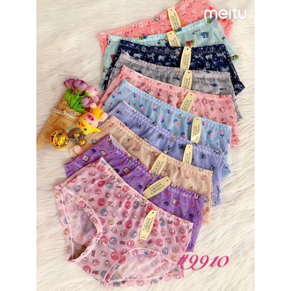 QUẦN LÓT LƯỚI IN HOA CAO CẤP