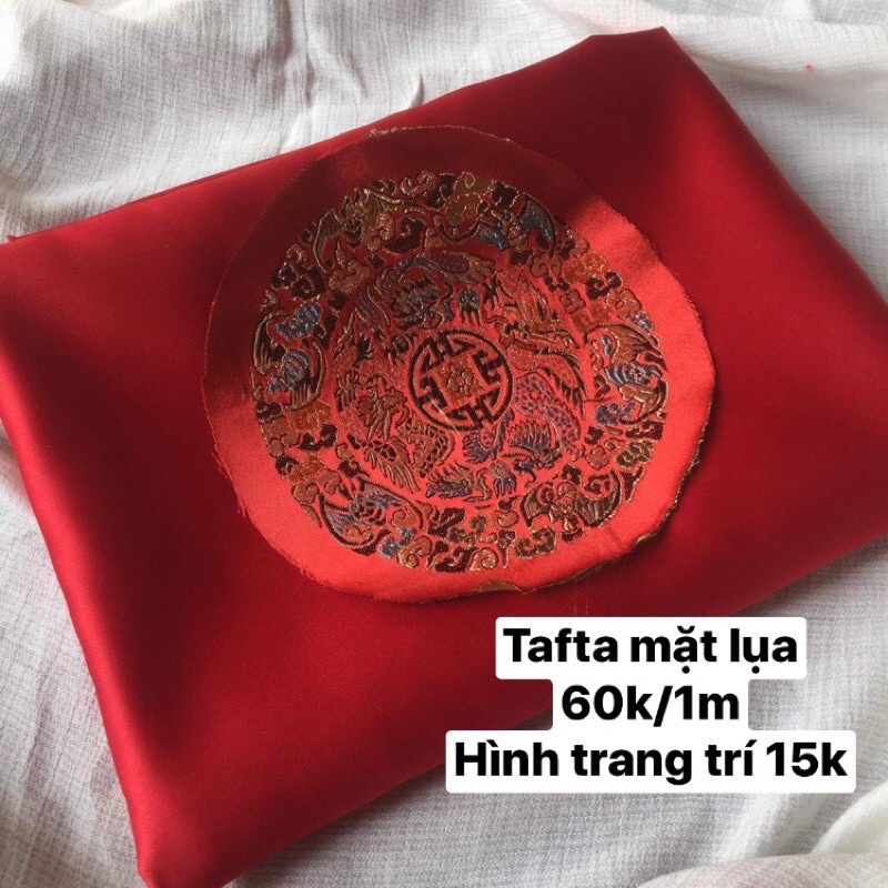 Hình trang trí khánh treo trang trí vải và công