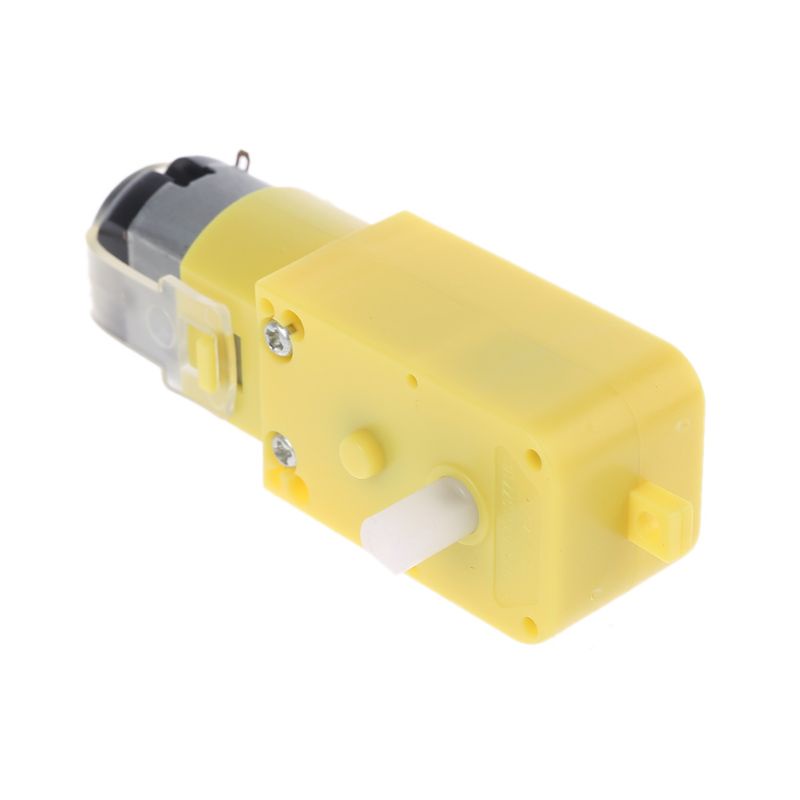 1 Bộ Bánh Xe Nhựa Kèm Động Cơ Bánh Răng DC3-6V Cho Robot Thông Minh