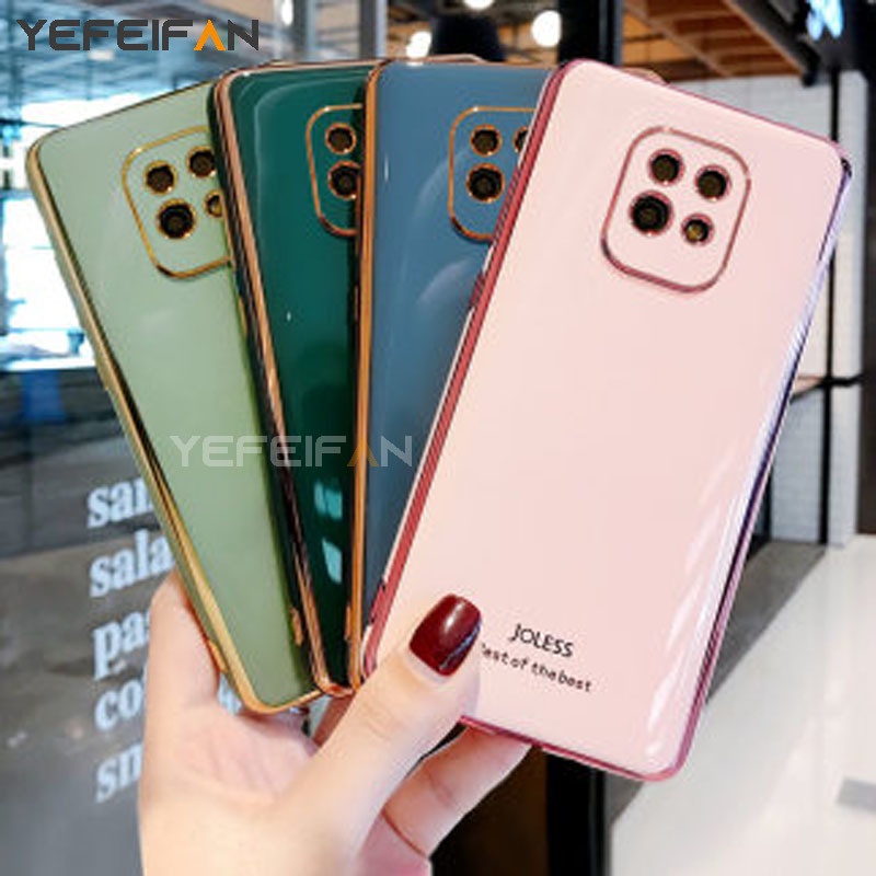 Ốp điện thoại cho Xiaomi Mi 11 Lite 5G NE Redmi Note 10 5G Pro 10S POCO F3 X3 Pro TPU mềm chống rơi mạ điện