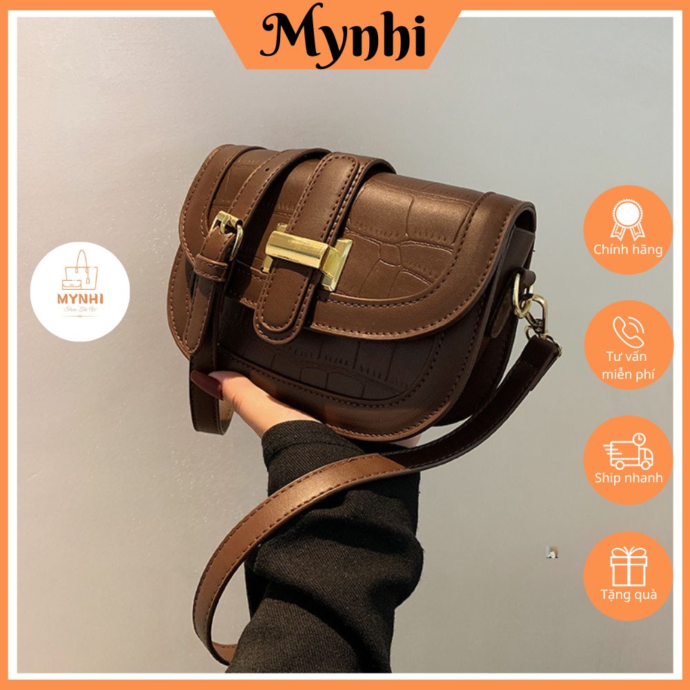 Túi đeo chéo da rắn thời trang phong cách dành cho nữ SHOPMYNHI SMN265