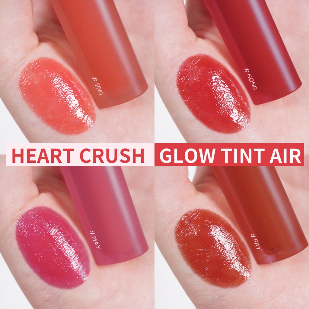 Son Môi Bóng Holika Holika Heart Crush Glow Tint Air 3g