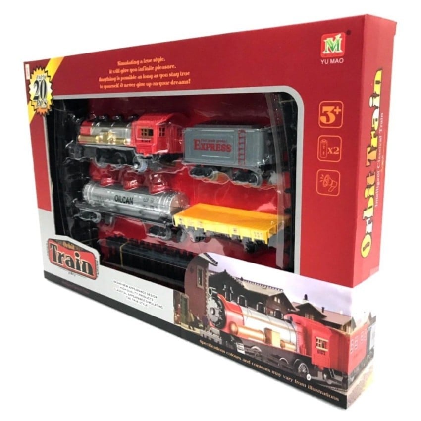 Đồ chơi trẻ em, bộ đồ chơi lắp ghép, ráp đường ray  tàu hỏa xe lửa dễ dàng lắp ráp, giá siêu rẻ, 20 chi tiết