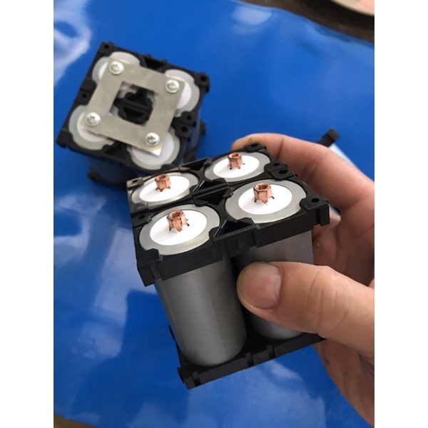 Pin LiFePO4 lithium sắt phốt phát 3.2V 10Ah-20Ah từ pin 32650 cho đèn năng lượng mặt trời đã có đủ mạch bảo vệ BMS