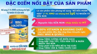 SỮA RISO OPTIGOLD COLOSTRUM 0+ 800g (Dành cho trẻ 0-12 tháng)