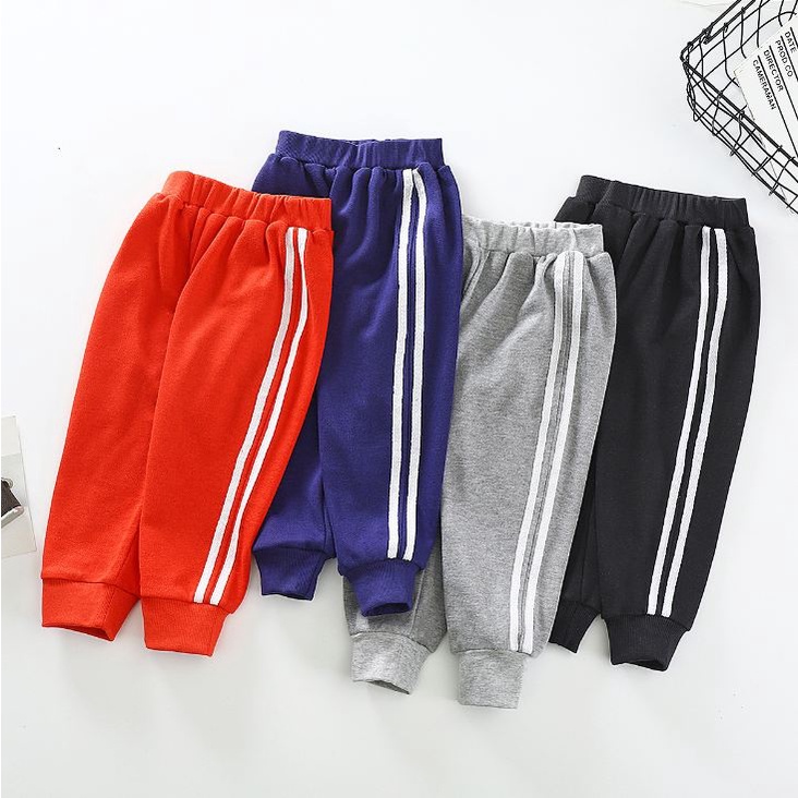 (8-18kg) Quần đùi bé trai và quần đùi bé gái chất liệu cotton TB36 - Quần cho bé trai bé gái Quần dài kẻ sọc thời trang