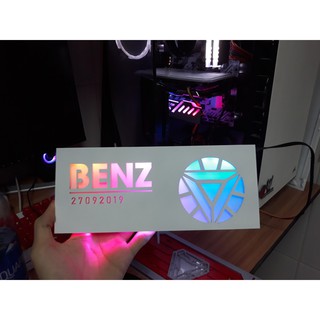 RGB VGA Backplate  (Tấm che card màn hình led RGB)