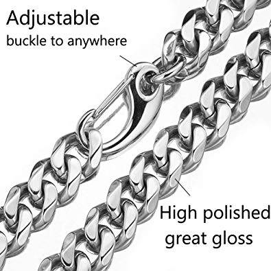 Vòng cổ Inox 13-19mm xxxtentacion Phong Cách hip hop Cho Nam