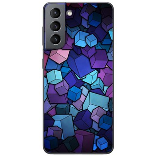 Ốp lưng Samsung Galaxy S21, S21 Plus, S21 Ultra in hình Viên đá xanh