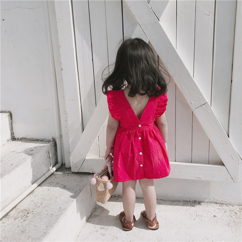 Đầm Công Chúa Thời Trang Mùa Hè Xinh Xắn Cho Bé Gái