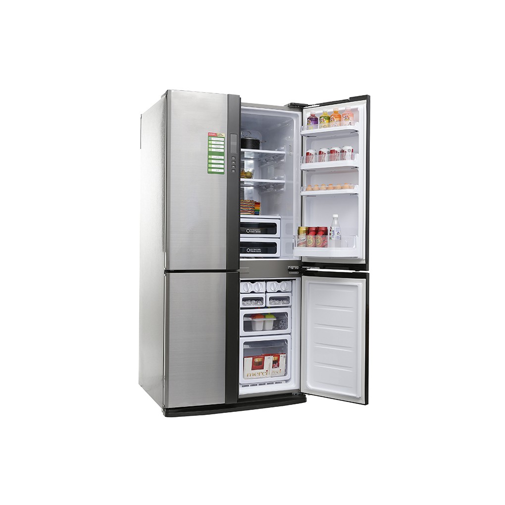 SJ-FX680V-ST | SJ-FX680V-WH | Tủ lạnh 4 cửa Sharp Inverter 678 lít (Hàng chính hãng, bảo hành 12 tháng)