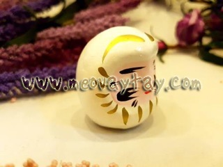 Daruma trắng 5cm