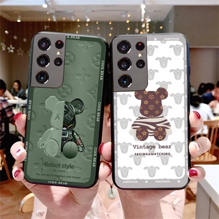 Ốp lưng Samsung S21 / S21 FE / S21 Plus / S21+ / S21 Ultra mẫu BEARBRICK/ Kaws thể thao cá tính,cute,giá rẻ