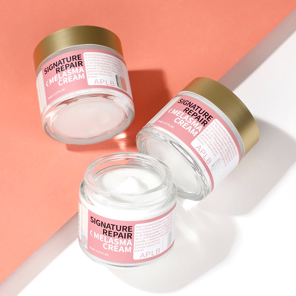 Kem Dưỡng Trắng Nâng Tone Da Giảm Nám APLB Signature Repair Melasma Tone Up Cream 70ml