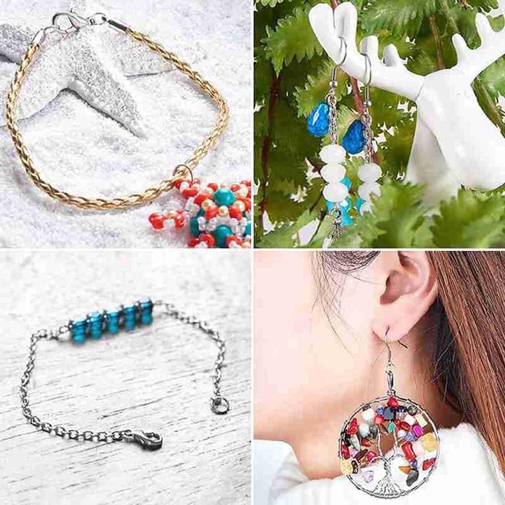 Khuyên Xỏ Kim Loại Trang Trí Móng Tay Nghệ Thuật Charms|Vòng Nhôm Hình Tròn Chuyên Dụng Cho Làm Đồ Trang Sức