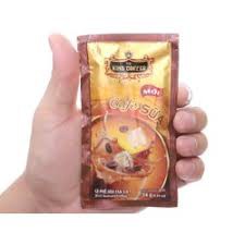 Cafe Sữa Hòa Tan 3IN1 KING COFFEE - Dây 10 gói x 24g - logo bóng đá