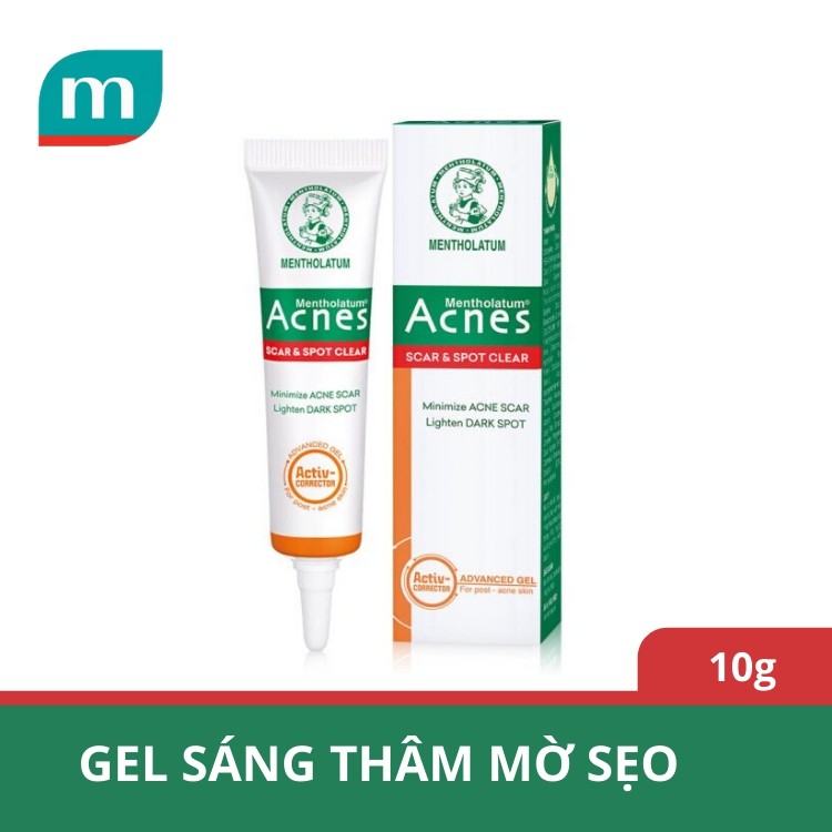 Gel chuyên biệt sáng thâm mờ sẹo Acnes Scar and Spot Clear 10g