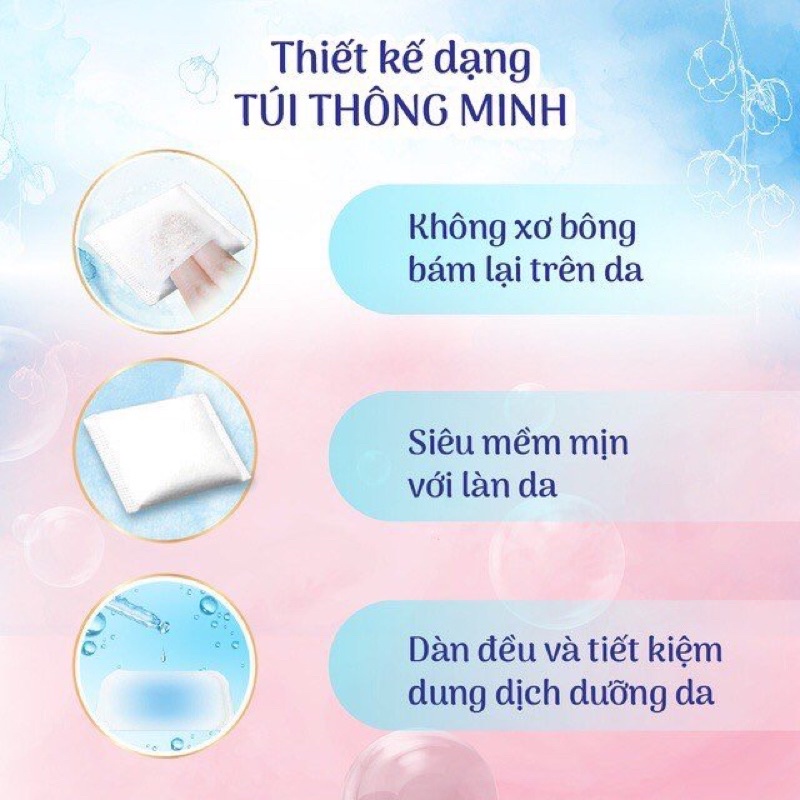 Bông tẩy trang Silcot Nhật Bản cơ bản (Unicharm) (Hộp 82 miếng)