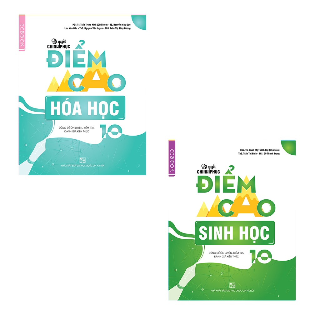 Sách - Bí quyết chinh phục điểm cao Hóa học - Sinh học 10