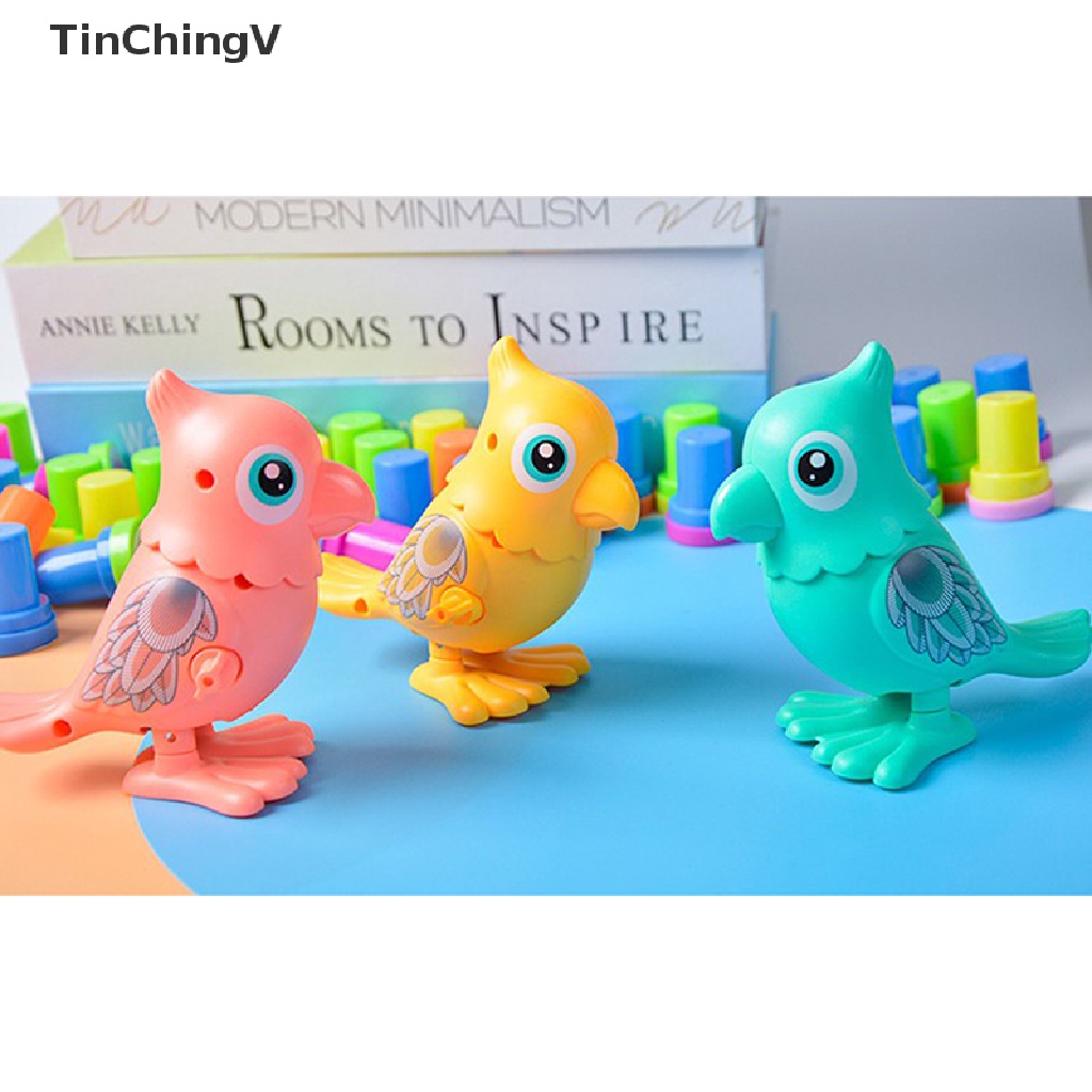 1 Đồ Chơi Lên Dây Cót Hình Chú Vẹt Đáng Yêu Cho Bé