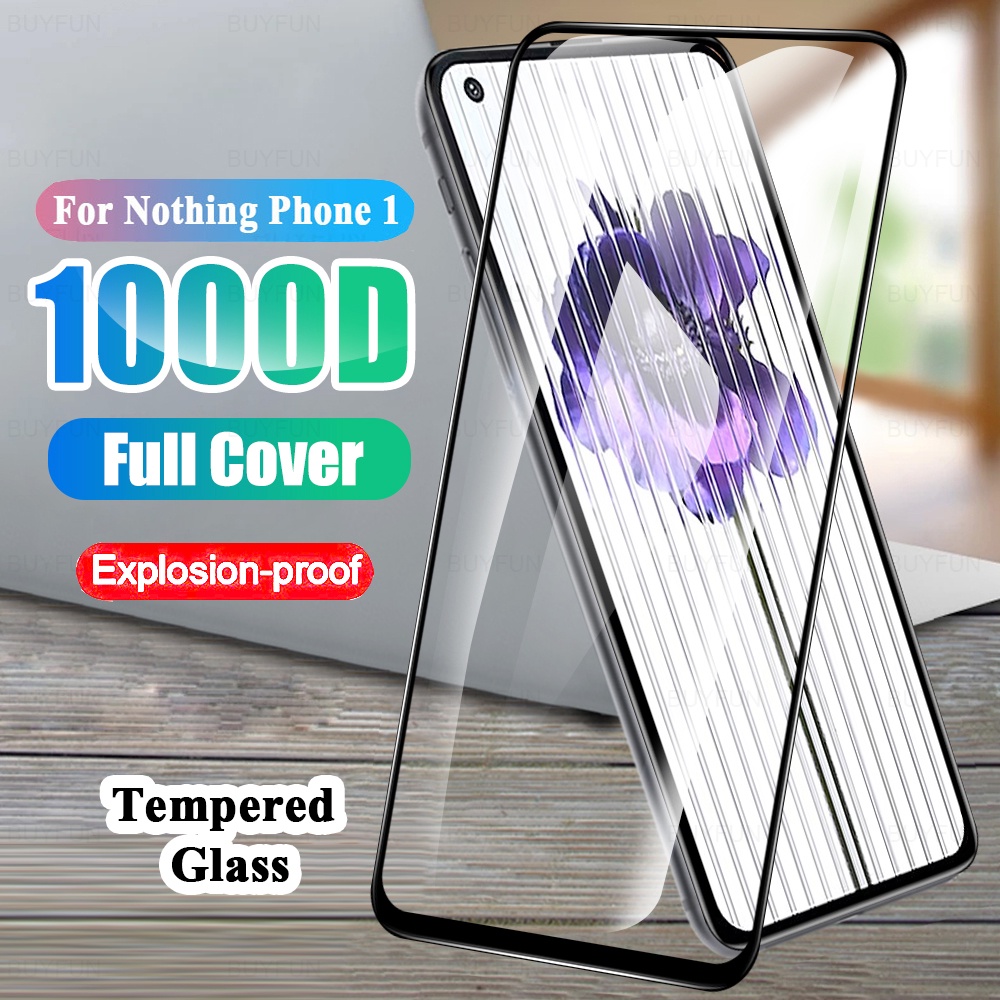 Miếng Dán Cường Lực Bảo Vệ Màn Hình HD 9H Viền Đen Dành Cho Điện Thoại