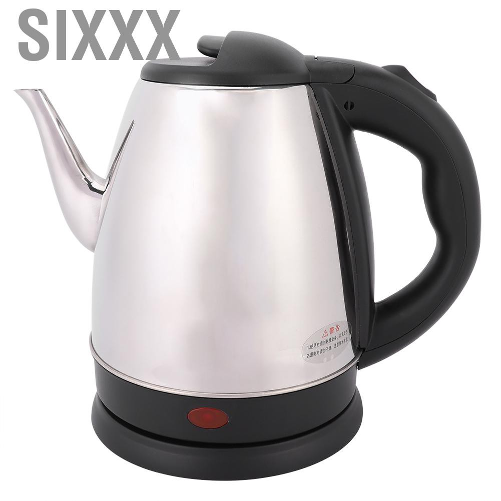 Sixxx 1.5L Household Stainless Steel Electric Kettle Water Boiler Heating Pot AU Plug 220V