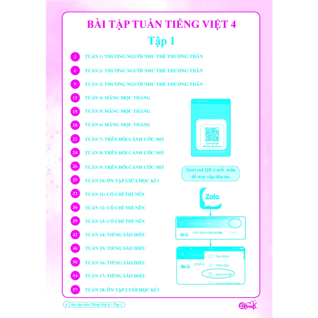 Bai Tập Tuần Tiếng Việt 4 - Tập 1