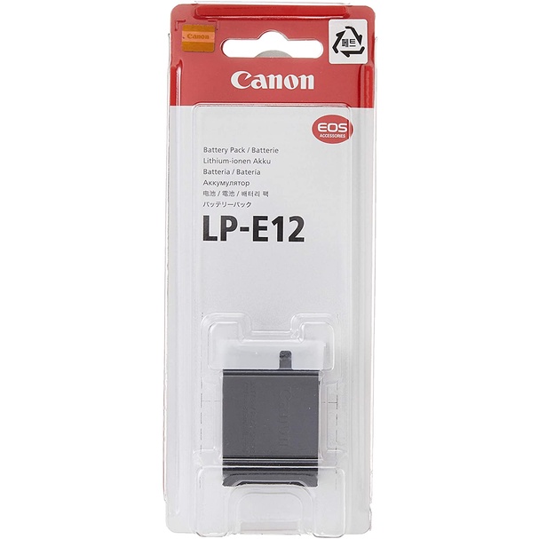 PIN MÁY ẢNH CANON LP-E12, DUNG LƯỢNG CAO