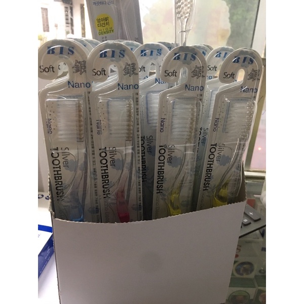 Bàn chải đánh răng NaNo bis silver hàn quốc