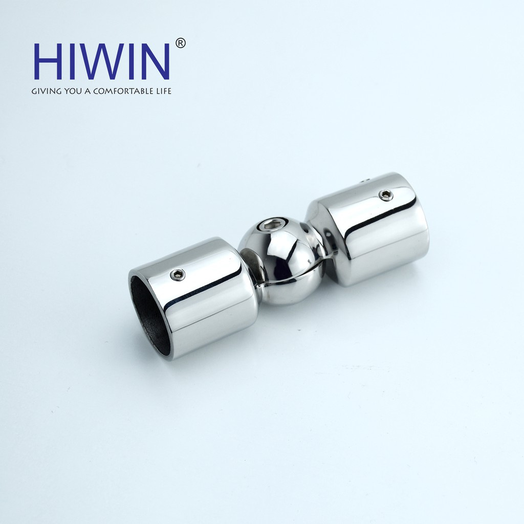 Chuyển góc đa hướng vách tắm kính inox 304 Hiwin SB-616