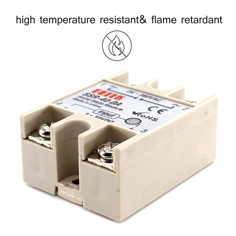 Mô Đun Rơ Le Màu Trơn Sành Điệu Sr-40DA S40D S40D 40A 2443000