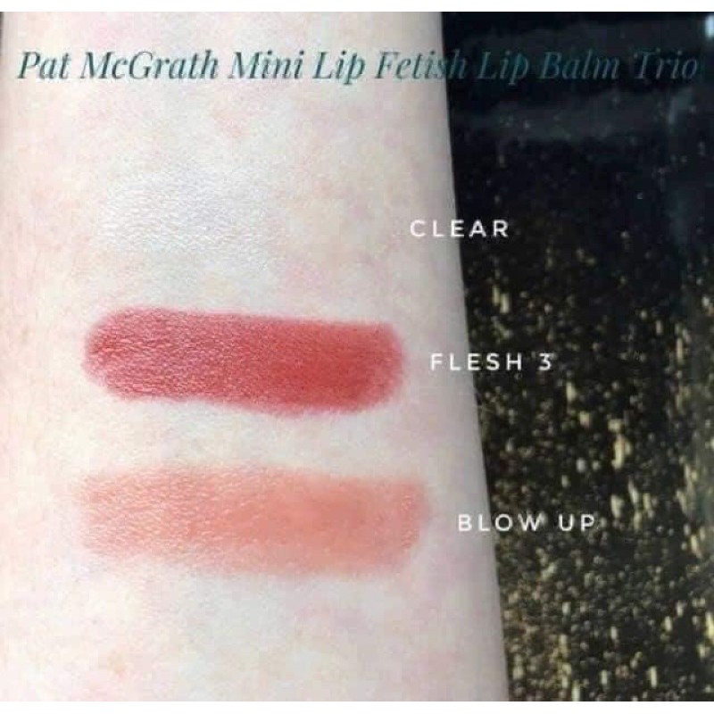 Set son PAT MCGRATH LABS MINI LIP FETISH LIP BALM TRIO