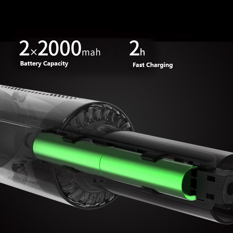 Máy hút bụi cầm tay không dây cao cấp cho gia đình và xe hơi cực mạnh 9000PA , Pin 4000mAH sử dụng cực lâu