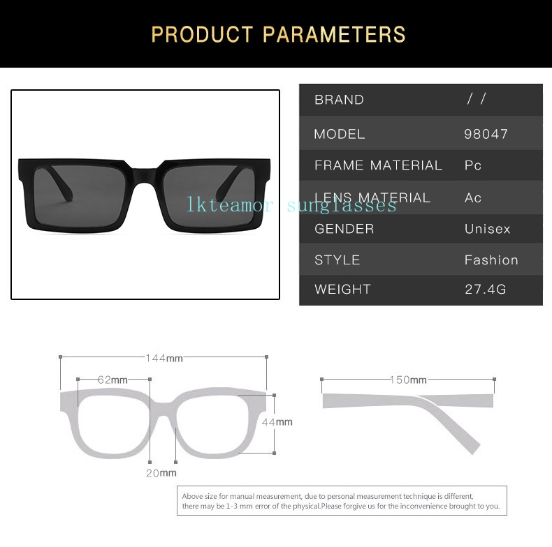 Kính mát gọng vuông thanh lịch cho nữ