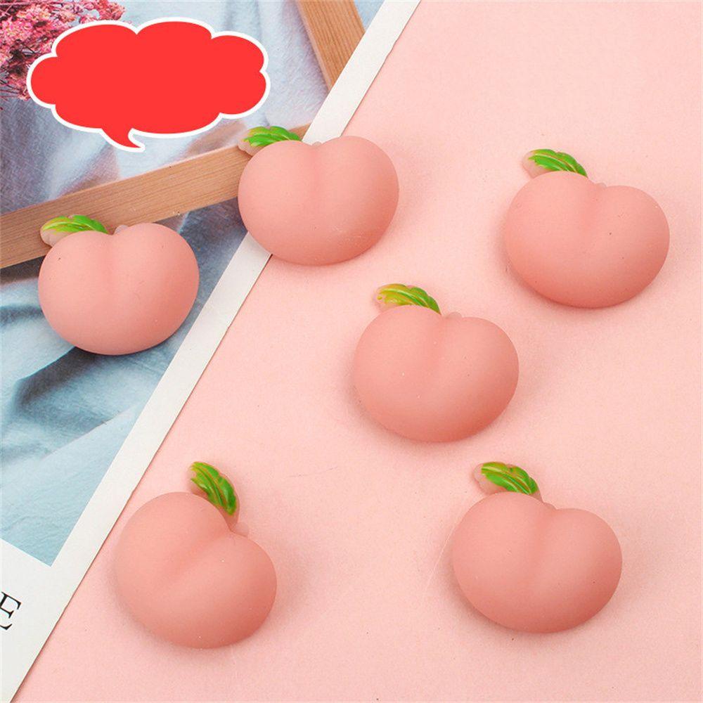 Đồ Chơi Fidget Cube Hình Quả Đào Dễ Thương Sáng Tạo Giúp Giảm Căng Thẳng
