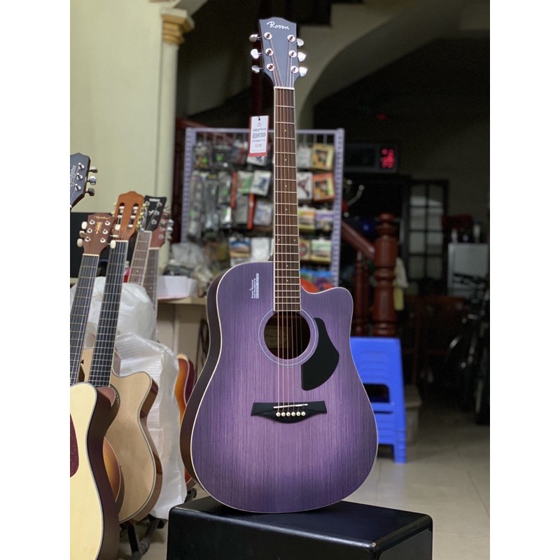 ĐÀN GUITAR ROSEN G11 TÍM CHÍNH HÃNG