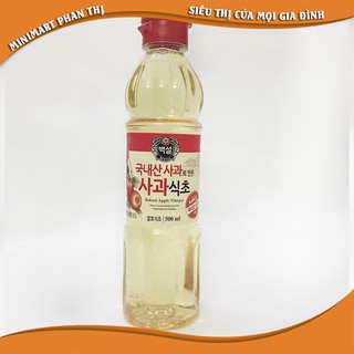 GIẤM TÁO HÀN QUỐC BEKSUL CHAI 500ML