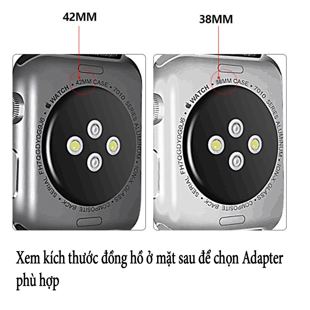 Adapter cho đồng hồ Apple watch (gồm 2 chiếc)