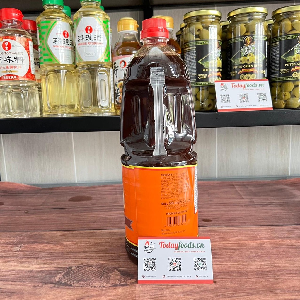 Nước Sốt Rau củ Tonkatsu  hương vị chuẩn Nhật 1.8L