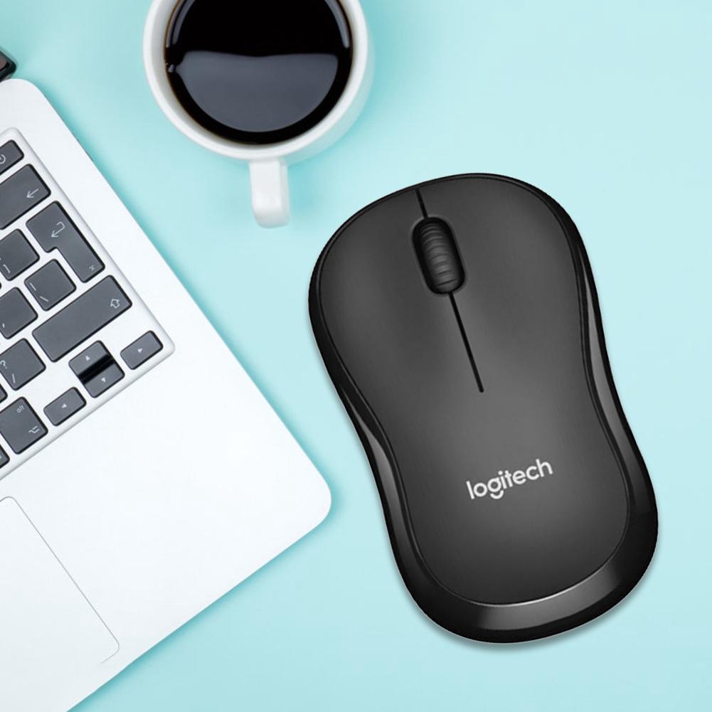 Chuột không dây Logitech M185 1000dpi 2.4ghz dành cho máy tính