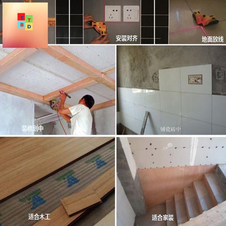 Máy Đo Góc Laser Thước Ke Góc Vuông Bằng Tia Laze 90 Độ Đa Năng Mới ❤️ FREESHIP ❤️ - GIACUCSOC